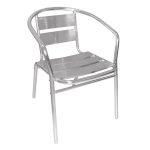 Stapelbare aluminium stoel-0