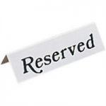 Tafelbordje ‘Reserved’-0