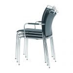 Elegante stoel met/zonder armleuningen-5375