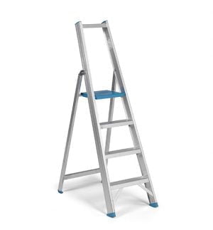 Inklapbare ladder met 4 treden-0