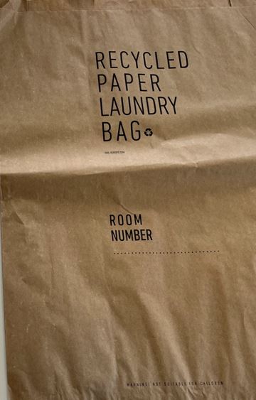 Knipsel paper laundry bag