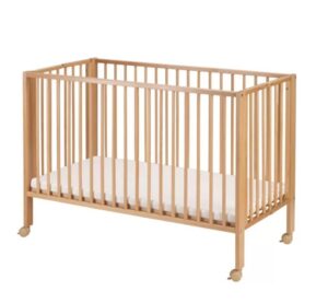 Baby crib foldable