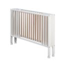 Baby crib white foldable