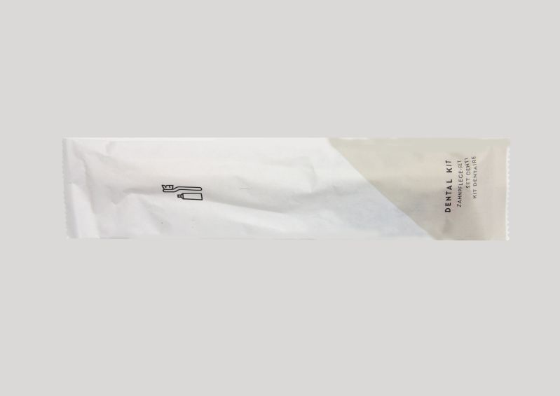 Dental kit in paper sachet – ESSENTIALS ECO