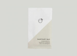 Sanitary bag in paper sachet - ESSENTIALS ECO