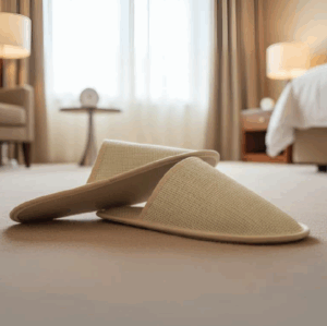 Braided Paper Slippers Maat 43