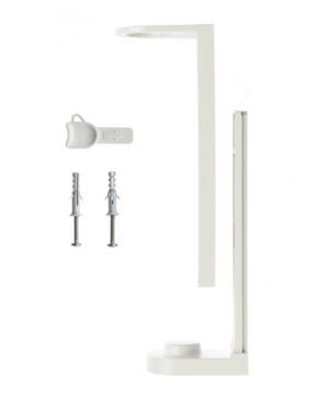Anti-diefstal Wit ABS-beugel met schroeven voor pompdispenser GF