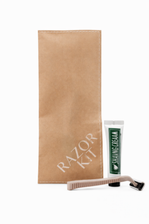 White Thread Shaving Set