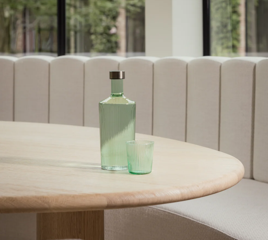 Designer Water Bottle 1L with Luxury Cap – Hotel Supply