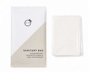 ESSENTIALS ECO – Sanitary bag in paper sachet