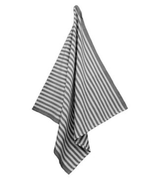 Striped tea towel